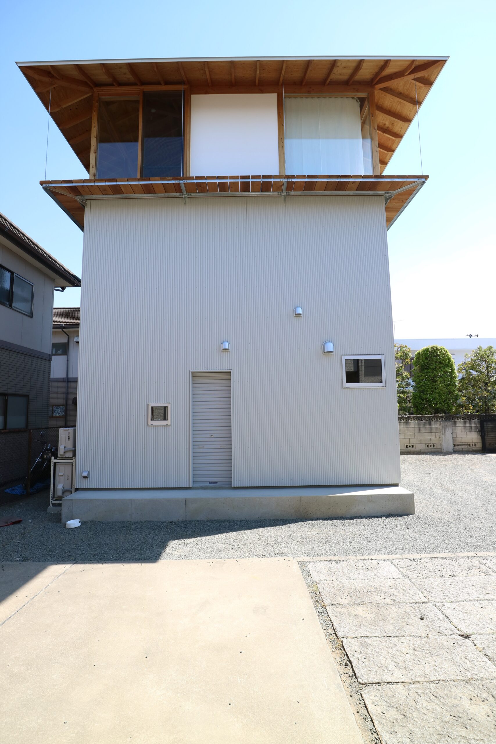伊勢崎の屋根の上