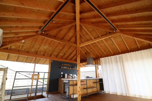 伊勢崎の屋根の上