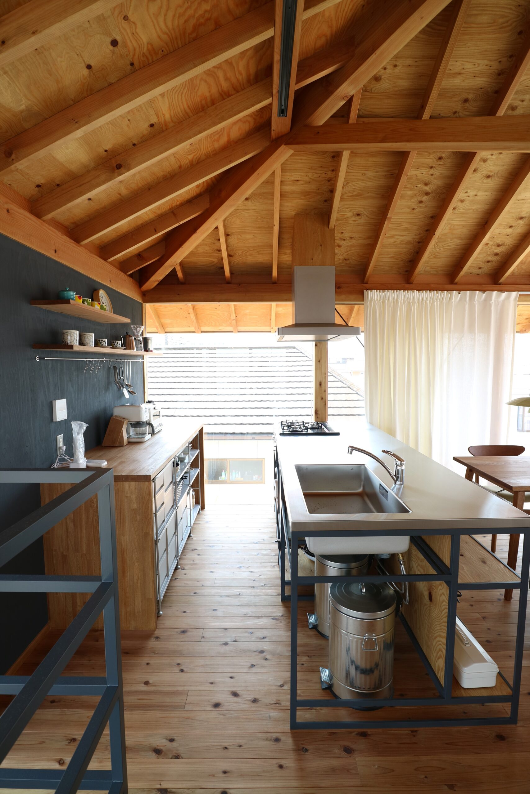 伊勢崎の屋根の上