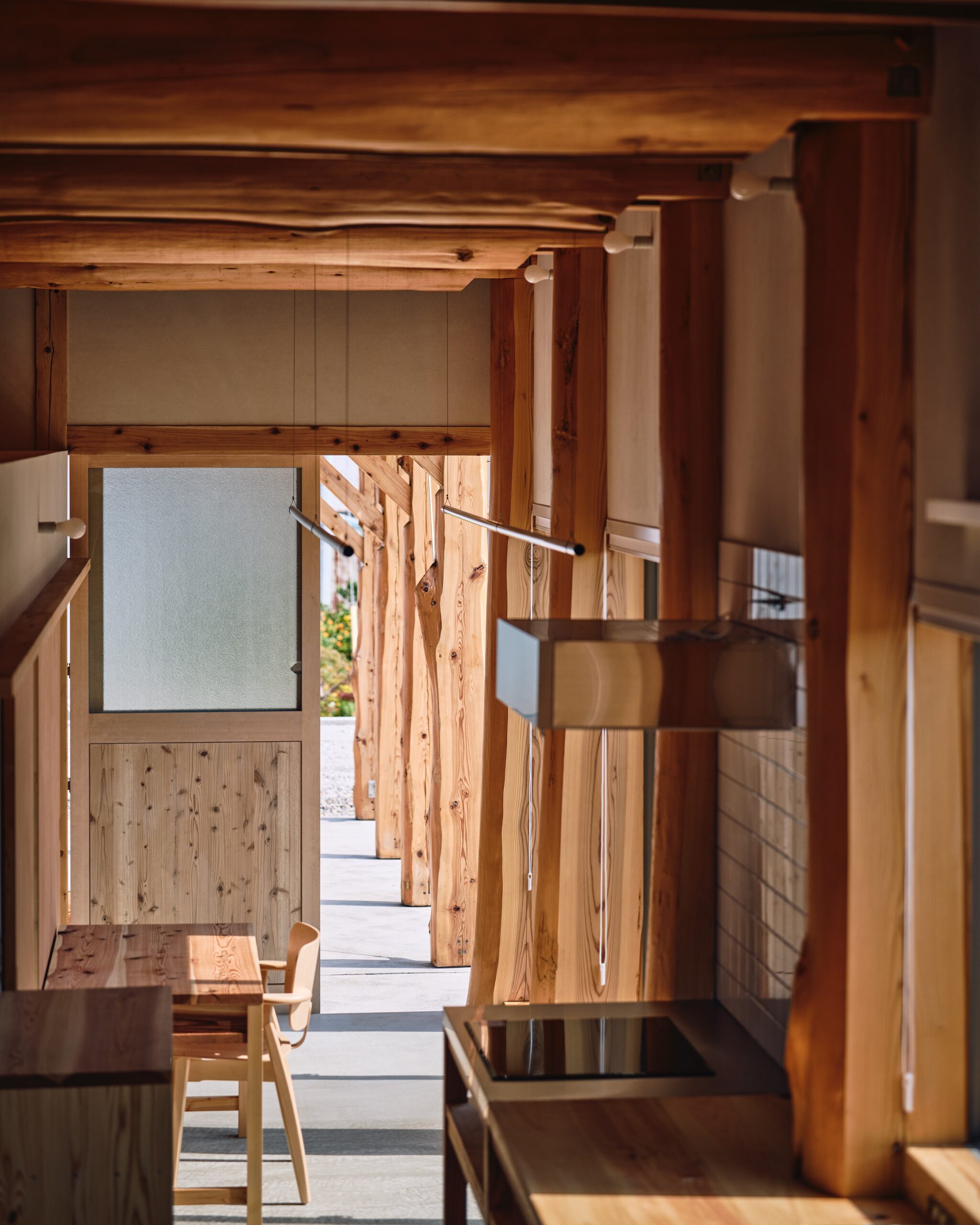 屋敷林の家