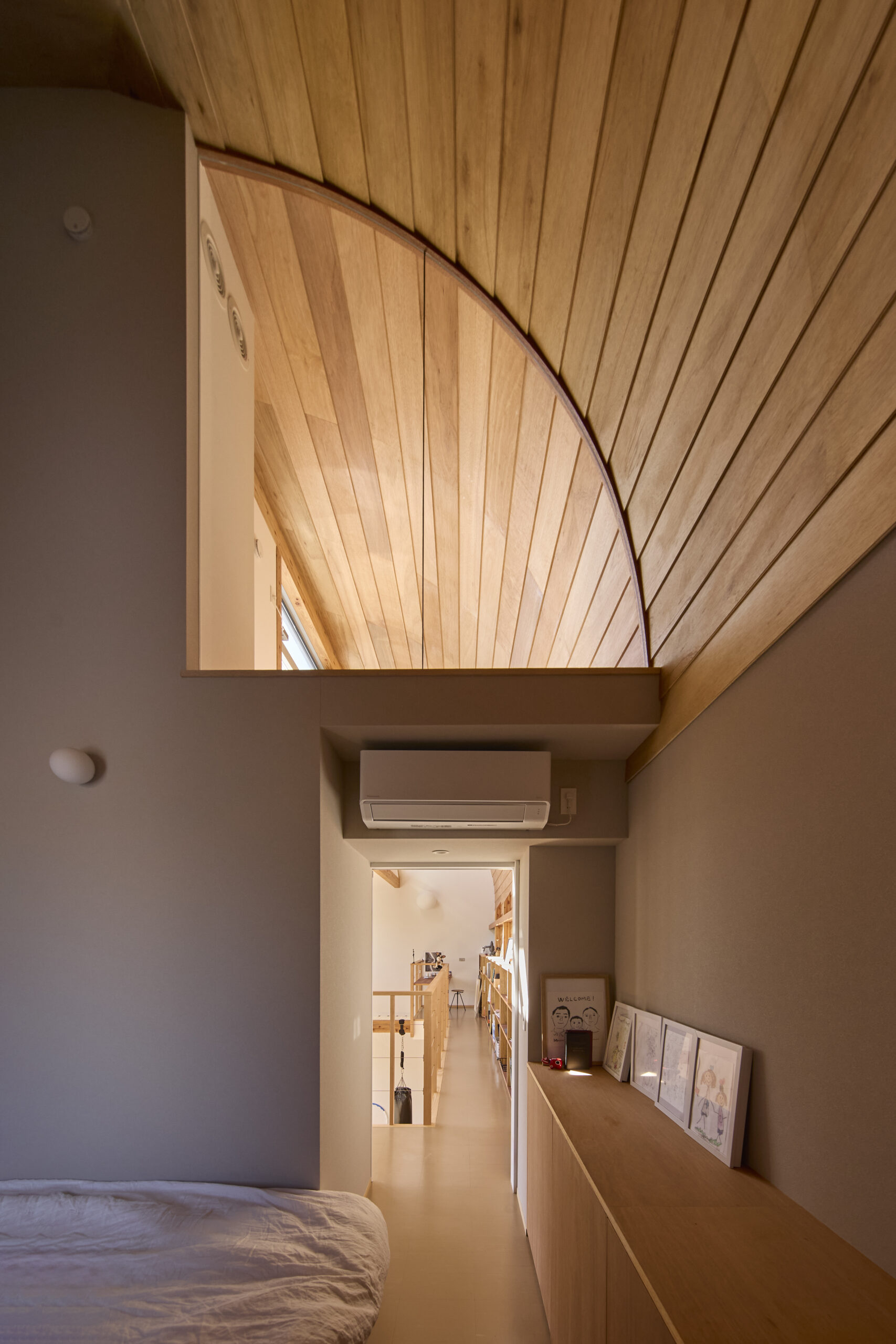 前橋の道の輪郭