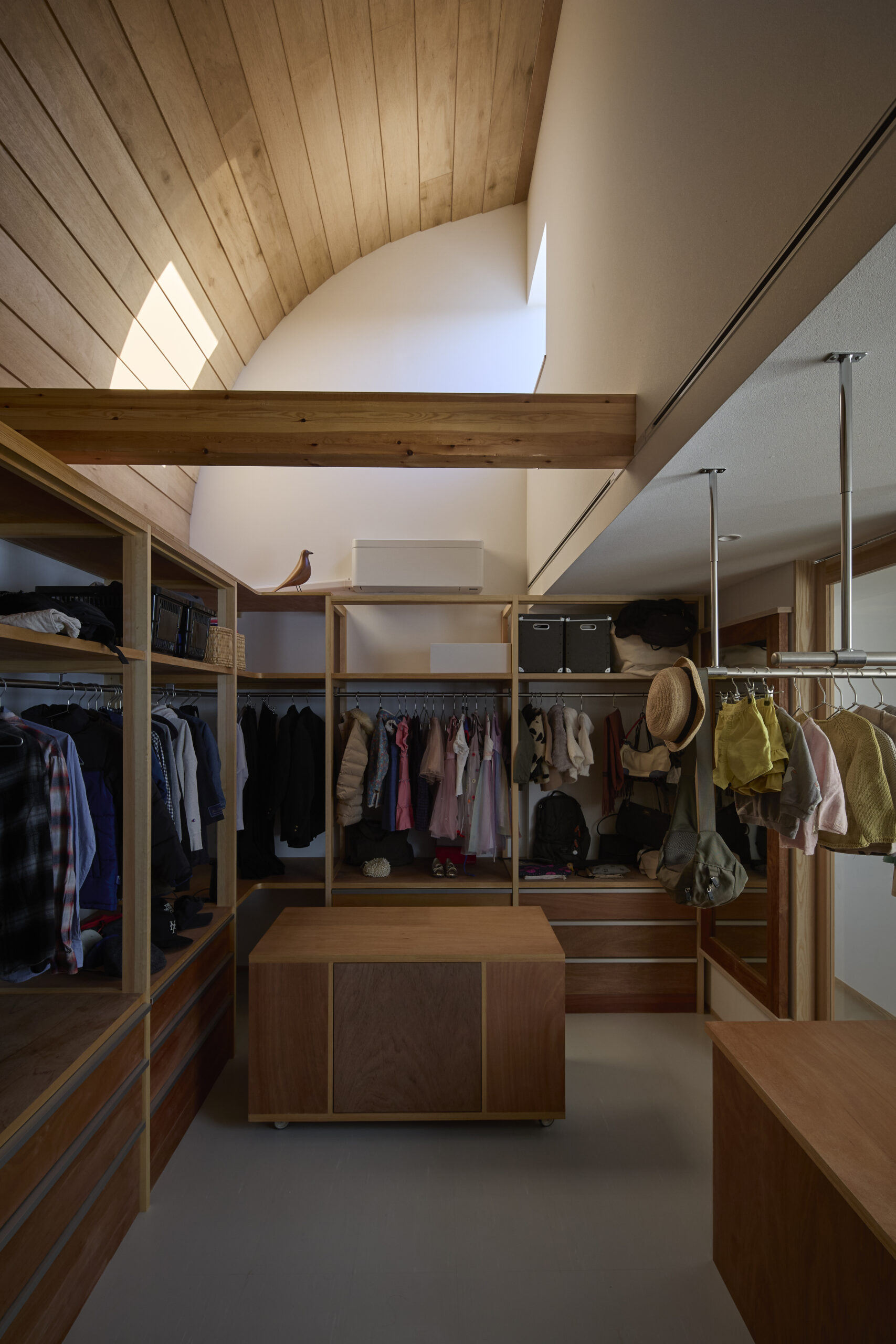 前橋の道の輪郭